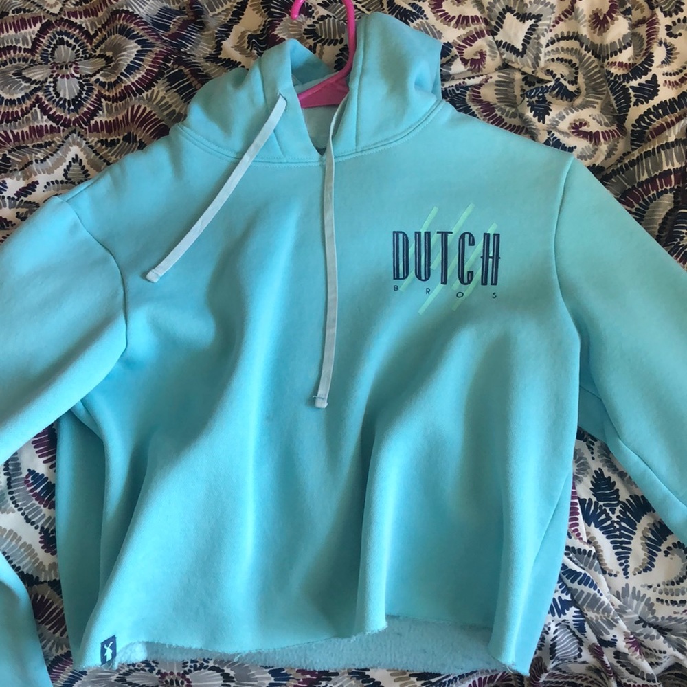 dutch bro’s cropped sweatshirt